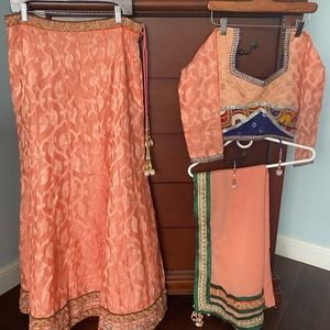 Lehenga Choli with pure georgette dupatta